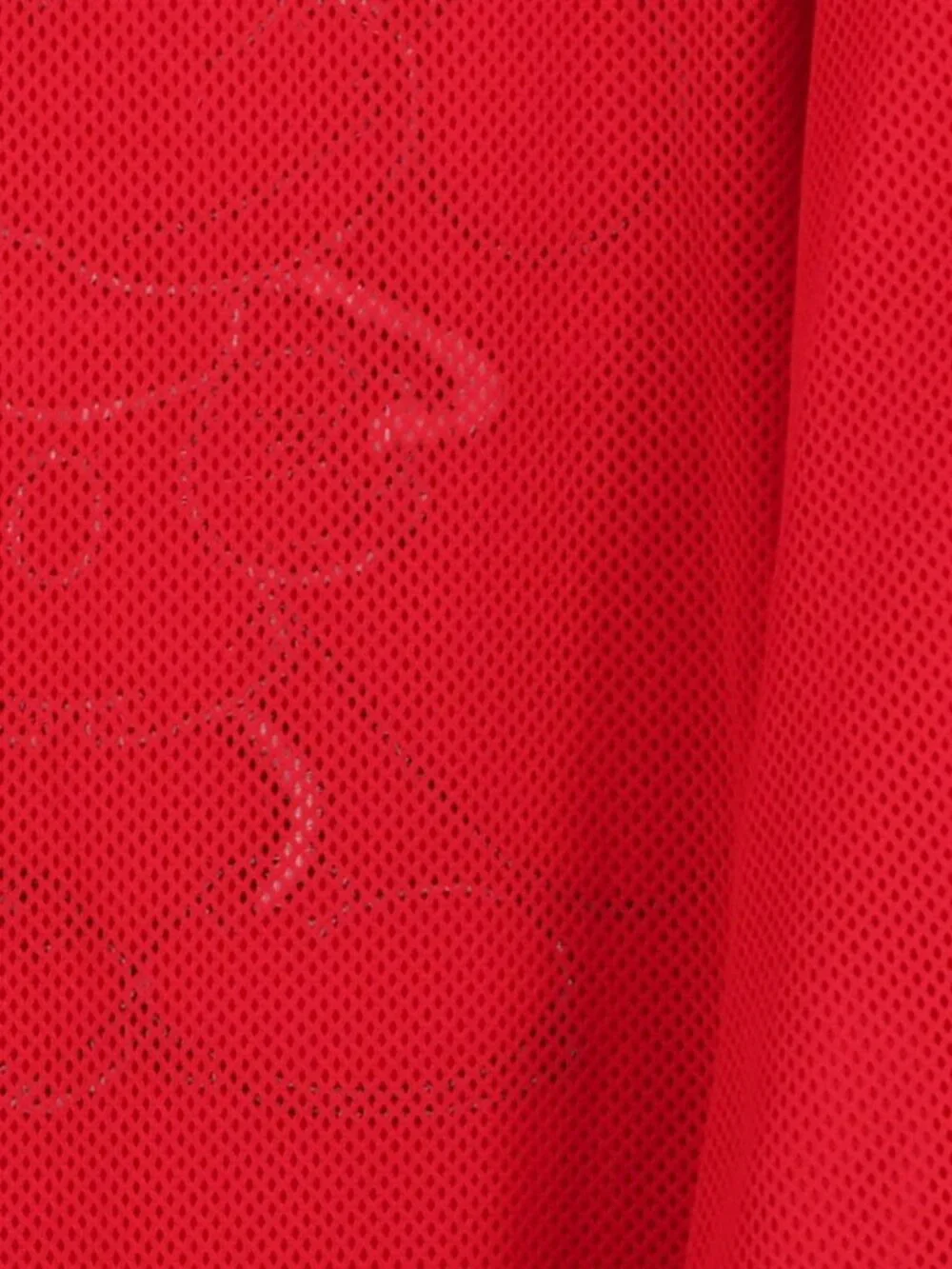 Vintage Walt Disney Mickey Red Hooded Zip Jacket Mesh Lined Size XXL
